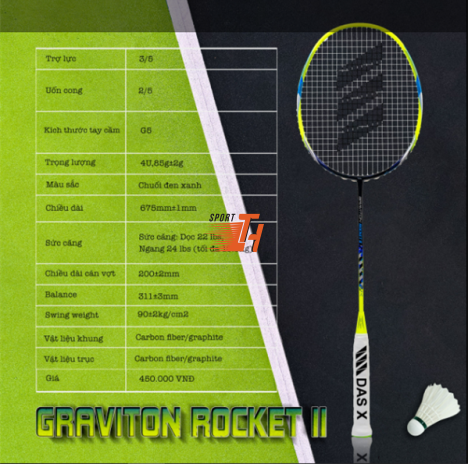 Vợt CL Das X Graviton Rocket II