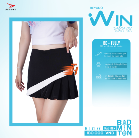 Váy cầu lông Beyono Win VCL01