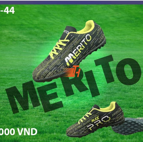Giày BĐ Merito Da Microfiber